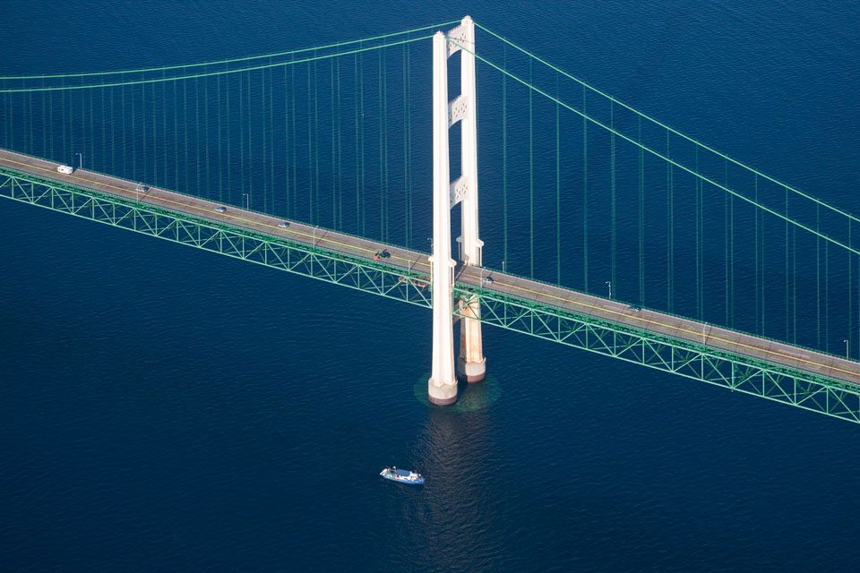 The K-SEA at the Mackinac Bridge