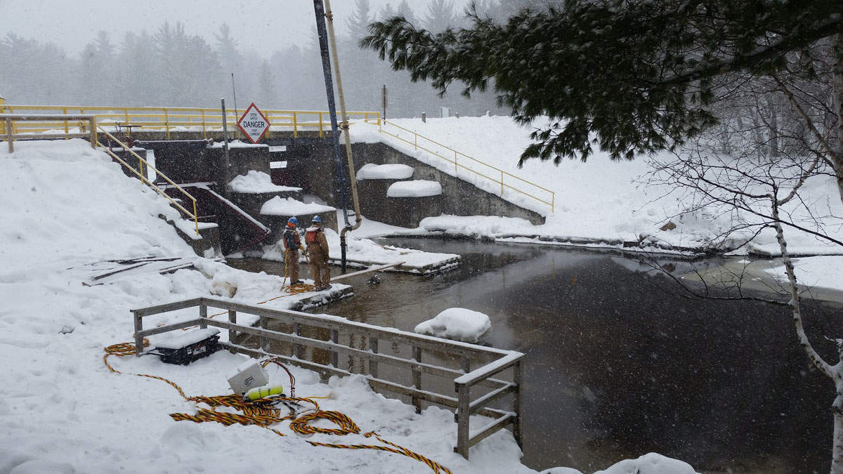 Dam Spillway Apron