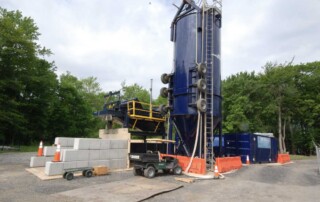 System Consists of Primary Screen-Smartfeed Chemical Treatment Technology-Clarifier Thickener –Geotextile Tube Dewatering