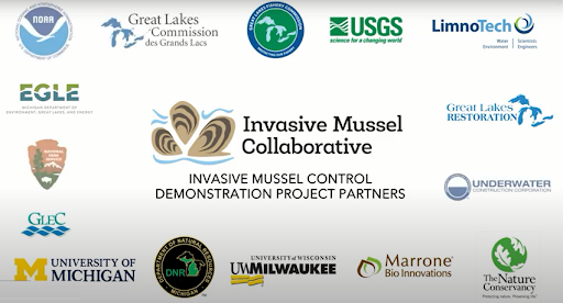 Invasive Mussel Collaborative Logo Images